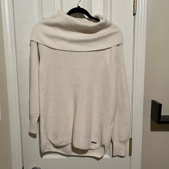 Cream Michael Kors cowl neck sweater - Picture 1 of 4